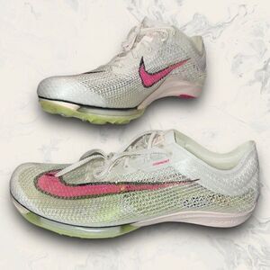 Nike Air Zoom Victory Sail Fierce Pink Track Spike Running Shoes Mens Size 13